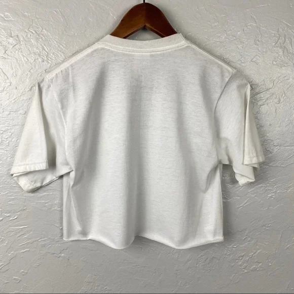 Vintage 80s/90s appliqué crop top size Small - Picture 7 of 10